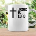 Jesus Is Lord 十字架 信仰 クリスチャン 聖書 神聖 コーヒーマグ ギフトのアイデア