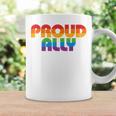 Lgbtq Proud Ally Lesbian Gay Pride Lgbt Ally Rainbowintage コーヒーマグ ギフトのアイデア