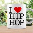 I Love Hip Hop ハート ラップ&ヒップホップファン コーヒーマグ ギフトのアイデア