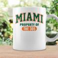 Miami Property 305 ストリートウェア マイアミシティカルチャースタイル コーヒーマグ ギフトのアイデア