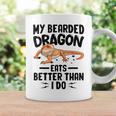 My Bearded Dragon Eats Better Than I Do トカゲ爬虫類 コーヒーマグ ギフトのアイデア