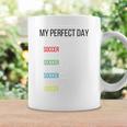 My Perfect Day、サッカー 長袖tシャツ コーヒーマグ ギフトのアイデア
