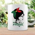 Portugal Girl Portugués Es Portugal Bandera Taza de café Ideas de regalos