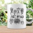 Pot Head 観葉植物 庭師 面白い 観葉植物 コーヒーマグ ギフトのアイデア