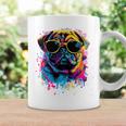 Pug Dog Lovers カラフル ポップアート パグ 長袖tシャツ コーヒーマグ ギフトのアイデア