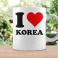 Red Heart I Love Korea コーヒーマグ ギフトのアイデア