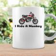 I Ride A Monkey オートバイミニバイクまたはピットバイク コーヒーマグ ギフトのアイデア