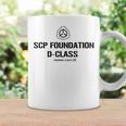 Scp Foundation Dクラス 囚人バーコード コーヒーマグ ギフトのアイデア