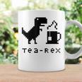 Tea Rex Pixel 8ビットゲーム恐竜 コーヒーマグ ギフトのアイデア