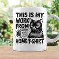 This Is My Work From Homearcastic Cat Remote Worker コーヒーマグ ギフトのアイデア