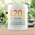 Together 20 Years Forever To Go 結婚20周年記念 コーヒーマグ ギフトのアイデア