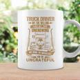 Truck Drivers Fun Truckers トラッキング スカル バックサイド 長袖tシャツ コーヒーマグ ギフトのアイデア