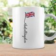 Uk United Kingdomignature ユニオンジャックフラッグポール背面に コーヒーマグ ギフトのアイデア