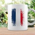 Vintage France Distressed Flag Illustration Graphic s コーヒーマグ ギフトのアイデア