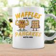 Waffles Are Just Pancakes With Abs Breakfast ワッフル愛好家 コーヒーマグ ギフトのアイデア