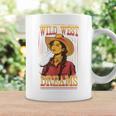 Wild West Dreams Country Western Cowgirl Rodeo グラフィック コーヒーマグ ギフトのアイデア