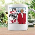 「今年一番素晴らしい言葉だ」トランプクリスマス 長袖tシャツ コーヒーマグ ギフトのアイデア