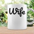 【Wife】妻 嫁 奥さん シンプル おしゃれ 英語 英文字 夫婦お揃い 結婚祝い カップル ペアルック おもしろ ペア コーヒーマグ ギフトのアイデア