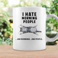 おかしな怠惰な猫 私は朝の人と朝と人が嫌いです コーヒーマグ ギフトのアイデア
