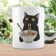 おもしろ猫 食べる 麺 ラーメン 日本猫 食べる 麺 コーヒーマグ ギフトのアイデア