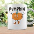 かぼちゃ Pumpkin キャラクター 顔 イラスト かわいい おもしろ シンプル ゆるい 野菜 ゆるキャラ コーヒーマグ ギフトのアイデア