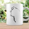 かわいい猫のシルエット コーヒーマグ ギフトのアイデア