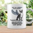 すべての天使に翼があるわけではない-マザーシンガプーラキャットママ コーヒーマグ ギフトのアイデア