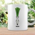ねぎ 葱 顔 イラスト かわいい おもしろ 面白い 簡単 シンプル ゆるい 野菜 コーヒーマグ ギフトのアイデア