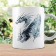 アイスドラゴン グラフィック 神話アート アイスドラゴン コーヒーマグ ギフトのアイデア