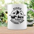 アカディア国立公園 メイン州 山 自然 ハイキング ヴィンテージ コーヒーマグ ギフトのアイデア