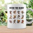 アスリート犬たちの挑戦 – Fetch The Glory コーヒーマグ ギフトのアイデア