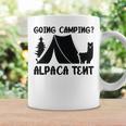アルパカ キャンプ 恋人 テント キャンパー 行楽 キャンプ アルパカ 長袖tシャツ コーヒーマグ ギフトのアイデア