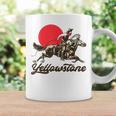 イエローストーン国立公園 カウボーイ&馬 ラングラー ビンテージ コーヒーマグ ギフトのアイデア