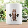 ウェイトリフティング 筋トレ バーベル やる気がないなら家に帰れ 赤毛 猫 ねこ コーヒーマグ ギフトのアイデア