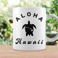 ウミガメ アロハ ハワイ Hi ハワイアンアイランド ホヌ ビンテージ クール コーヒーマグ ギフトのアイデア