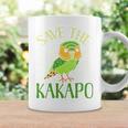 カカポ絶滅危惧保全啓発鳥を救え 長袖tシャツ コーヒーマグ ギフトのアイデア
