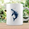 クジラ 水彩 海洋 動物 海の生物 青くじら デザイン コーヒーマグ ギフトのアイデア