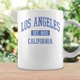 クラシック ロサンゼルス カリフォルニアブルー コーヒーマグ ギフトのアイデア