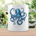 クール ブルー タコ 海 海 好き 触手 タコ好き コーヒーマグ ギフトのアイデア