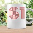 クールレトロライティングジャージ、背番号61 1961 コーヒーマグ ギフトのアイデア