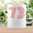 クールレトロライティングジャージ、背番号73 1973 コーヒーマグ ギフトのアイデア
