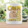 コイン収集はセント硬貨を集めるコインコレクター コーヒーマグ ギフトのアイデア