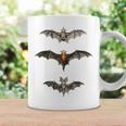 コウモリ 科学イラスト 描画 生物学 アート ハロウィン コーヒーマグ ギフトのアイデア
