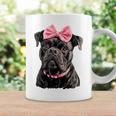 コケット ボウケーン コルソ 犬 ママ ピンクリボン 女の子 コーヒーマグ ギフトのアイデア