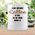 コーヒーのない一日はそういうもの、考えてみましょう。 コーヒーマグ ギフトのアイデア