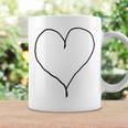 シンプル ハート コーヒーマグ ギフトのアイデア