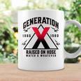 ジェネレーションxはホースウォーターで育ちました 1965 1980 コーヒーマグ ギフトのアイデア