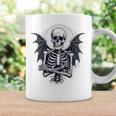 スケルトン ハロウィン コスチューム 怖い 不気味な翼 死 コーヒーマグ ギフトのアイデア