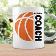 スーパー コーチ バスケットボール スポーツ バスケットボール コーチ Basketball Coach コーヒーマグ ギフトのアイデア