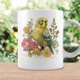 セキセイインコ 鳥 ママ セキセイインコ オウム ヴィンテージフラワー コーヒーマグ ギフトのアイデア
